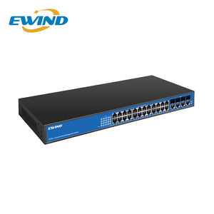 Commutateur réseau géré Lite de qualité commerciale à 24 ports 10/100/1000 Mbps avec prise en charge QoS et <span class=keywords><strong>VLAN</strong></span> pour caméra IP et VoIP |   110-240V AC |   CE FC - Product Image 3