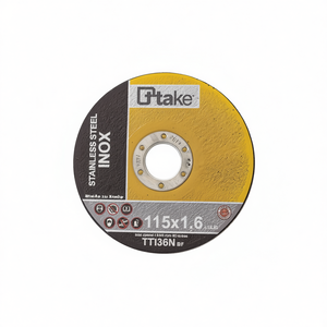TTAKE ล้อขัดแบบแบน 115x1.6 มม. สำหรับตัดและเจียรสแตนเลส - Product Image 2