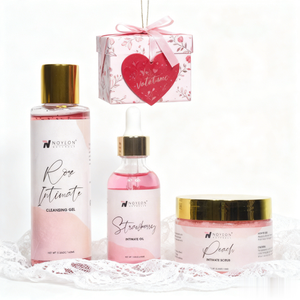 Set de Regalo YONI con Aroma Dulce a Fresa, Gel de Lavado Íntimo Femenino YONI Fresa, Aceite de Masaje YONI - Product Image 2