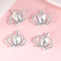 Broches couronne en métal pour sandales en EVA perforées et accessoires de suspension pour coques de smartphone