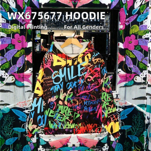 Sudadera con Capucha WX675677, Estilo Moderno, Lavada, de Invierno, Corte Regular, con Cierre de Cremallera, Forro Polar, 100% Algodón, Impresión de Logotipo Personalizado, Unisex, Color Sólido - Product Image 2