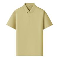 Polo de golf pour homme à manches courtes de haute qualité, respirant, anti-rides, avec impression personnalisée du logo