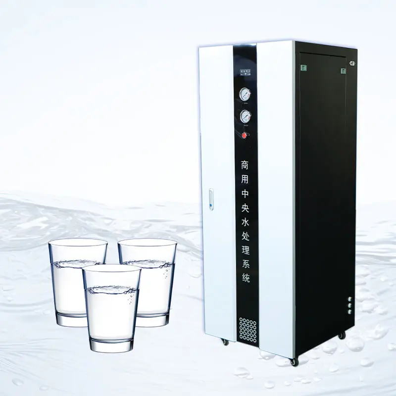 Perawatan air murni teknologi tinggi sistem Osmosis terbalik untuk minum 800GPD pemurni air komersial