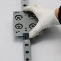 Glissière linéaire à rouleaux de haute qualité QinGong, support de glissière HGT23, rail de guidage linéaire 1000 mm, guide coulissant pour tour CNC