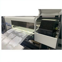 Impresora DTF rápida YINGHE de 4 cabezales y 5 colores, 1440dpi, 4-8 pasadas, tinta para película PET, 60cm, DTF I3200A1, 60cm, stock en el extranjero, polvo agitador CMYKW