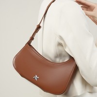 Offre Spéciale : Sacs en Cuir Véritable de Conception Professionnelle, Style Kendall Jenner, Sac Demi-Lune à Fermeture Éclair pour Femmes 2026