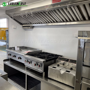 Food Truck in Vetroresina Completamente Attrezzato da 10, 13, 14, 16 Piedi in Vendita, Rimorchi Mobili <span class=keywords><strong>per</strong></span> Snack e <span class=keywords><strong>Gelati</strong></span> - Product Image 2