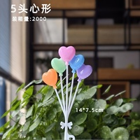 Ballons Chaîne Rétro Grande Boule Ronde Enfants Jour Anniversaire Net Rouge Ins Gâteau Décoration Coloré Macaron Coloré En Plastique