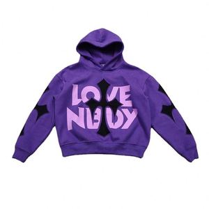 Unisex 100% Cotton 400Gsm Heavy Weight Hoodie Custom Logo Printed Oversized Pullover for Men <b>Thick</b> French Terry for Autumn - Product Image 1