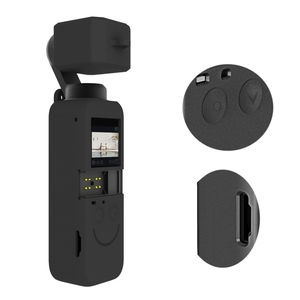 ชุดเคสซิลิโคนแบบ<span class=keywords><strong>2</strong></span> in 1สำหรับ <span class=keywords><strong>DJI</strong></span> <span class=keywords><strong>OSMO</strong></span> <span class=keywords><strong>Pocket</strong></span> <span class=keywords><strong>2</strong></span> - Product Image 4