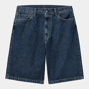 Shorts en jean baggy personnalisés non extensibles, shorts en jean <span class=keywords><strong>jumbo</strong></span>, coupe ample, surdimensionné, en coton, décontracté, tricoté, motif uni - Product Image 4