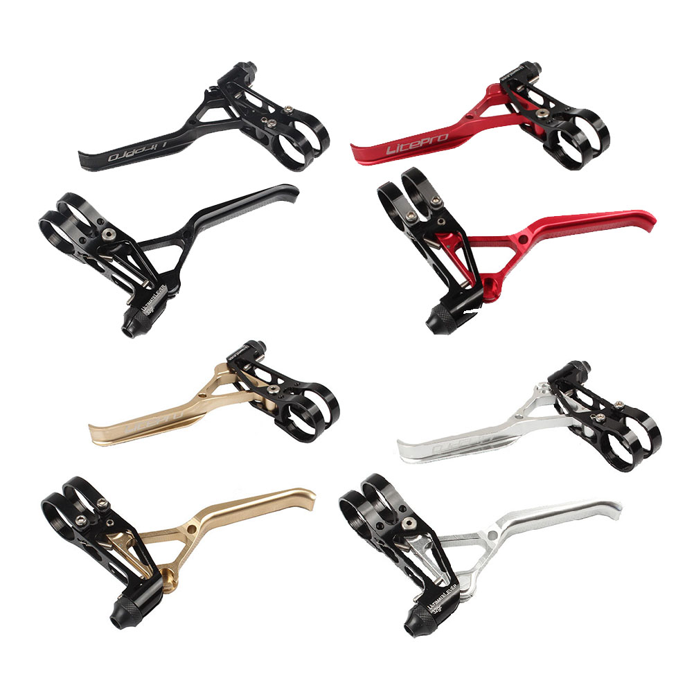 Конечная Сверхлегкая линейка для тормозной рукоятки для Brompton BMX Bike Сверхлегкий велосипедный тормозной рычаг