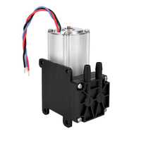 Pompe à air HCKG Mini 15L/M Flow 6V 12V DC avec haute pression 80Kpa, prise en charge OEM pour l'industrie automobile, petite pompe à essence
