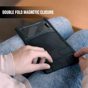 Chaqueta Faraday Pro para Teléfonos con Cierre Magnético, Dispositivo de Bloqueo de Señal, Bolsa de Seguridad para Datos, Anti-Rastreo, Anti-Hacking - Product Image 6