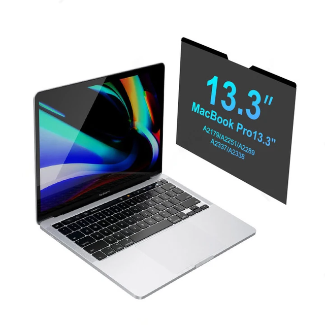 Magnetic Privacy Screen for MacBook Pro 13 Inch (2016-2022, M1, M2) Removable Laptop Privacy Filter Anti-Glare BLC Protector