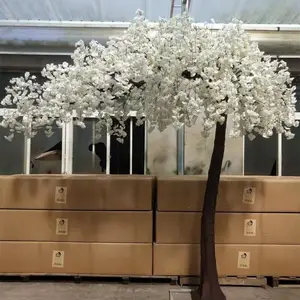Ifg Factory Selling Wedding Floor Regeling 10ft Grote Hangende White Cherry Blossom Boog Boom