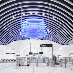 Déflecteur en forme de U en métal de conception moderne avec la suspension de tuyau en aluminium imperméable au feu pour l'<span class=keywords><strong>isolation</strong></span> thermique de <span class=keywords><strong>plafond</strong></span> de balcon de panneau - Product Image 3