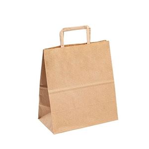 <b>Paper</b> Bag Thicken Kraft <b>Paper</b> Handbag Catering Takeaway Packing Bag Kraft <b>Paper</b> Shopping Bag <b>for</b> <b>Bakery</b> - Product Image 1