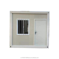 Chine mini maisons modulaires portable préfabriqué 10FT 15FT maison en conteneur plat
