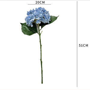 Hortensia Artificial 3D de Tacto Real, Flor Hidratante para Decoración de Bodas, Adorno para el Hogar, Accesorios de Fotografía, Decoración Floral - Product Image 5