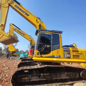 Excavadora sobre orugas Komatsu PC220 usada, Modelo 2020, motor Komatsu Original, peso operativo de 22 toneladas, construcción de alta calidad - Product Image 1