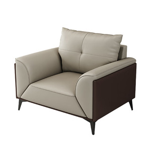 Canapé de bureau Saint-Lee en cuir PU, éponge haute densité, confortable pour les réunions d'affaires et les réceptions VIP - Product Image 5