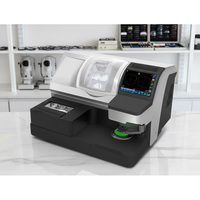 Machine à tailler les verres 3D automatique ICEN IN-2000G avec scanner, équipement de laboratoire optique, logo jet d'encre personnalisé ODM, garantie 1 an