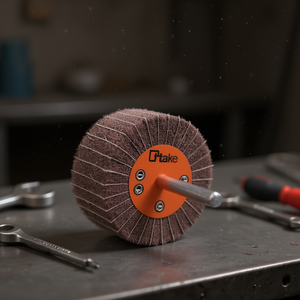 Disque à lamelles Ttake 50x30x6 mm en tissu TNT mélangé, tige de 6 mm, pour polissage - Product Image 3