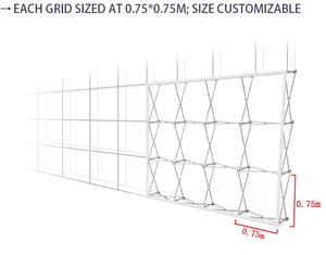 Fondo de Exhibición para Ferias Comerciales, Banner Enrollable, Pop-up, Soporte de Exhibición, Stand de Pared, Banner para Stand de Ferias Comerciales - Product Image 2