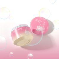 Pot cosmétique en plastique OEM/ODM personnalisé pour gel UV 5g 15g 30g 50g, pot de gel de construction couleur dégradée, vente en gros d'usine, contenant de crème