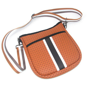 Sac bandoulière en néoprène rayé camouflage RTS pour femmes Sac à main en néoprène pour femmes Sac bandoulière en néoprène avec sangle réglable - Product Image 3