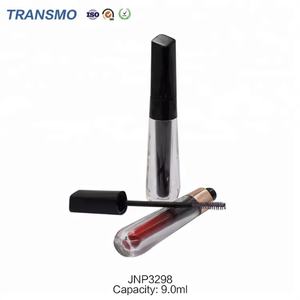 Tube de mascara vide noir de 9 ml en gros avec bouchon à vis, flacon d'eye-liner pour fard à joues, vernis à ongles, huile, maquillage des sourcils - Product Image 1