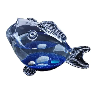 Aquarium en forme de poisson, support et verre pour décoration de la maison, meilleure vente 2020