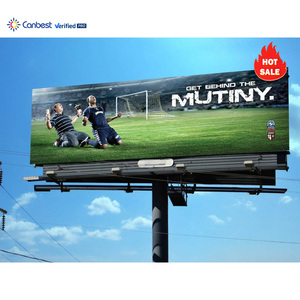 10000nits siêu độ sáng cao không thấm nước P6 P10 nhôm ngoài trời quảng cáo Màn hình LED hiển thị kỹ thuật số biển quảng cáo - Product Image 1