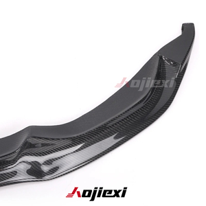 Alerón Delantero de Fibra de Carbono Estilo V de Alta Calidad para <span class=keywords><strong>BMW</strong></span> F80 <span class=keywords><strong>M3</strong></span> F82 F83 M4 2014+, Instalación Perfecta, Divisor de Parachoques Delantero - Product Image 6