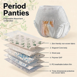 Braguitas Menstruales de Primera Calidad, Ultra Suaves y Cómodas, Personalizadas, al por Mayor, para Mujeres, Flujo Menstrual Abundante, Uso Nocturno - Product Image 3