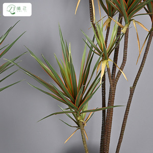 Arbre artificiel Dragon Blood Tree 180 cm en PVC souple, haute simulation, décoration intérieure, plante palmier - Product Image 4