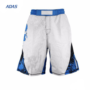 <strong>Grappling</strong> Mma <strong>Shorts</strong>,blank Custom Sublimated Mma <strong>Shorts</strong> White Custom Brand Sportswear Double Layer <strong>Shorts</strong> Mma Men DHL 10 Pieces - Product Image 4