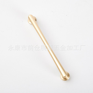 Zinc Alloy Drawer <b>Handle</b> Bar Minimalist <b>Gold</b> Plated Durable Furniture Hardware Accessory - Product Image 4