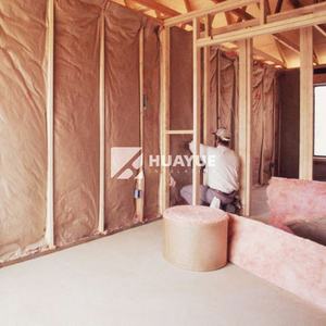 Style <span class=keywords><strong>de</strong></span> design industriel R1.3 R1.8 R2.5 Rouleaux d'isolation thermique insonorisés ignifuges avec papier kraft <span class=keywords><strong>laine</strong></span> <span class=keywords><strong>de</strong></span> <span class=keywords><strong>verre</strong></span> bon marché - Product Image 4