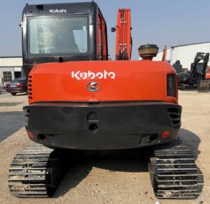 Miniexcavadora Kubota kx185 usada de alta calidad, excavadora pequeña usada Kubota kx165 kx183 de 6, 7 y 8 toneladas a bajo precio en stock - Product Image 6