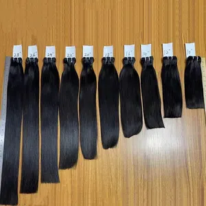 Cabelo humano Virgin Remy 100 Cabelo humano, cabelo humano real, fábrica de fornecedores no Vietnã, cabelo vietnamita cru, garantia comercial 15A