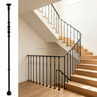 Beliebtes Design 16*950mm Hohlrunde Spindeln mit Knöcheldesign für Innentreppen Schmiedeeisen-Baluster