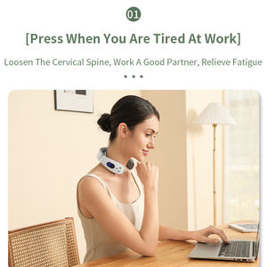 Masajeador Cervical Muscular Profundo EMS de Alta Calidad, Venta Caliente 2025, Control Remoto Inalámbrico, Masajeador de Cuello para Personas Mayores - Product Image 3