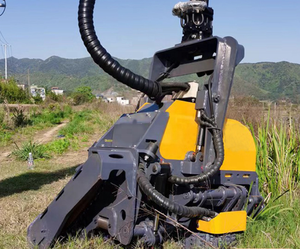 Tête de coupe d'arbres GITE GT-H450 avec moteur pour excavatrice, coupe-bois hydraulique - Product Image 5