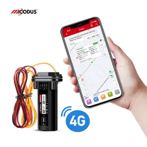 Micodus MV901G sistem pelacakan, perangkat Gps kabel tahan air Mini kendaraan mobil 4G pelacak Gps dengan potongan mesin