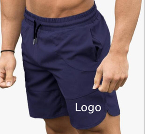 Shorts de sport pour hommes avec logo imprimé personnalisé, shorts de musculation, shorts de course à pied, vêtements de sport pour garçons avec poche - Product Image 6