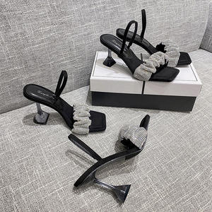 Chine fabricant Mules <span class=keywords><strong>Babouche</strong></span> Femme chaton pantoufles hautes <span class=keywords><strong>2022</strong></span> talons pour dames chaussures - Product Image 3