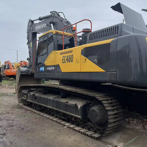 Excavatrice hydraulique Volvo EC480 48T, moteur Deutz, faible consommation de carburant, modèle 2024, pour travaux d'infrastructure et de carrière à grande échelle - Product Image 1