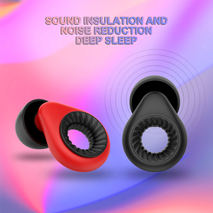 <span class=keywords><strong>Tapones</strong></span> para los oídos de silicona suave reutilizables con logotipo personalizado, <span class=keywords><strong>tapones</strong></span> para los oídos de protección auditiva para dormir - Product Image 4